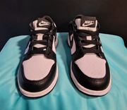 Buty dziecięce Nike Dunk Low (PS), kolor czarno biały, rozmiar 31,5.