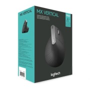 Bezprzewodowa mysz Logitech MX Vertical (oryginalny odbiornik USB i kabel)