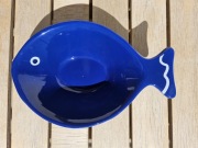 Miska ceramiczna ryba Excelsa Ocean – Niebieska, 17 cm