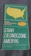 Mapa przeglądowa świata Stany Zjednoczone Ameryki 1982