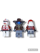 3x figurki star wars Cad Bane ARC marine NIE LEGO 