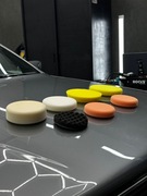 Komplet 10 szt Pady polerskie czarne do wykończenia miękkie finish