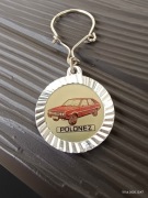 Brelok breloczek FSO POLONEZ BOREWICZ św. Krzysztof PRL Piękny