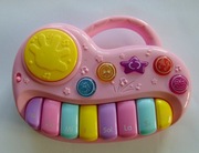 Różowe pianinko dla dzieci Pepco