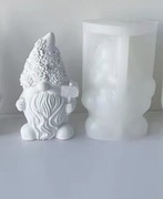 KRASNAL GNOM z Tabliczką forma silikonowa 9.5*5.5 do Świec Wosku Odlewów 