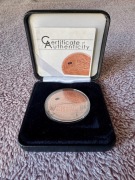 Moneta 5 dolarów, Wyspy Cooka 2009, Meteoryt, Czerwona planeta