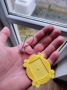 Brelok Przyjaciele Friends Żółta Ramka Moniki - Kultowy Gadżet Serial