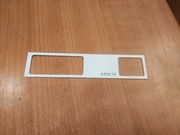 UNITRA ZRK radiomagnetofon RMS 404 wklejka wlepka blacha blaszka logo