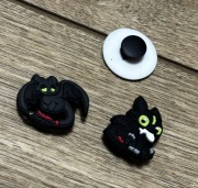 Przypinki do butów crics Jak wystresowac smoka