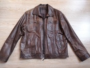 Kurtka męska skóra rozmiar 56 jasny brąz