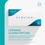Plastry Alavida LifeWave – sen, skóra, odmładzanie – 30 szt + ulotka