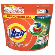 Vizir Platinum Pods + Fairy Effect Kapsułki do Prania Uniwersalne 50 Sztuk