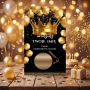 Zestaw zdrapek na urodziny 50 sztuk