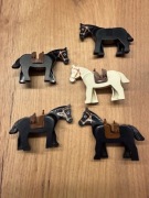 LEGO zestaw 5 figurek konie