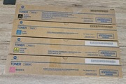 Konica Minolta TN321K TN321Y TN321M TN321C zestaw! 25000stron