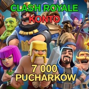 KONTO CLASH ROYALE | 7000 PUCHARKÓW | PEŁNY DOSTĘP