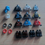 LEGO Ninjago ninja 2011-2015 elementy minifigurek