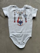 Body Krótki Rękaw Motyw Góralski Rozmiar 80 NOWE