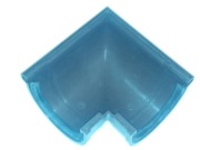 Rynna Poliplast nar.zew. 125 90st.(uszcz) brąz PVC