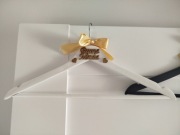 Wieszaki ślubne drewniane - Pan Młody - Panna Młoda