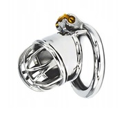 Stalowy pas cnoty klatka na penisa Chastty oring 50mm