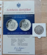 Lubeck 5 Marek 1913 - REPLIKA   Ag 333/1000