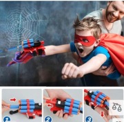 RĘKAWICA WYRZUTNIA RĘKAWICA SIEĆ STRZELAJACA RĘKAWICZKA+ 15 STRZAŁEK