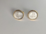 Spinki handmade moneta 1923 zestaw męski retro unikat