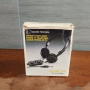Golden Technica GT-365 TVK – słuchawki stereo do TV VINTAGE + pudełko