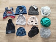 czapki dziecięce chłopięce H&M czapka z daszkiem zimowa kapelusz