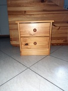Szafka nocna sosnowa