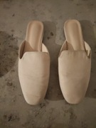 Klapki pudrowy róż Park Lane, rozmiar 38