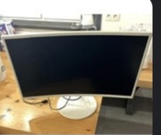 Samsung Biały Zakrzywiony Monitor Konputerowy