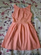 Sukienka brzoskwiniowa roz S