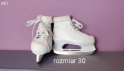 Łyżwy dla dzieci - uniwersalne - rozmiar 30 - wkładka 20,5 cm [#51]