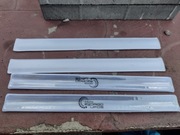 Opaska odblaskowa biała zwijana rower bieganie