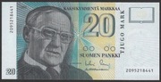 FINLANDIA 20 MARKKAA MAREK 1993 - VAINO LINNA