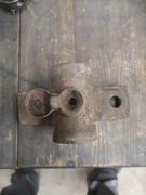 Panewka tuleja z kalamitką zabytkowa Stara okucie