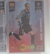 Karty Panini Champions League 2010/2011 Valdes Goal Stopper Adrenalyn  xl