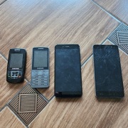 Zestaw telefonów Xiaomi, Samsung 