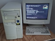 Retro komputer HEN WAR procesor AMD K5 133MHz