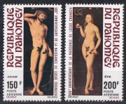 Poczta lotnicza Dahomej 1972 czyste **