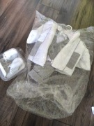 Zestaw ubranek do chrztu dla chłopca rozm 68