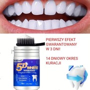 Pasta do zębów proszek 5D WHITE ULTRA NATYCHMASTOWE WYBIELANIE W 3 DNI