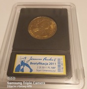 2 zł Jan Paweł II  2011 grading rarytas PCGM