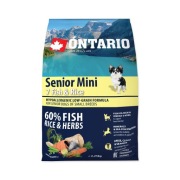 Karma sucha dla psa Ontario Senior Mini Fish Ryba 2,25kg