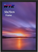 Rama na zdjęcia 50x70 cm drewniana czarna