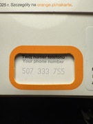 Złoty numer vip. 507 333 755