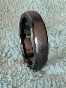 Nowa porcelanowa, elegancka czarna  obrączka płatnicza PAGO smart ring 