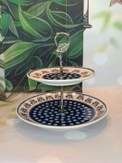 Patera ceramiczna Bolesławiec 2 w 1 ceramika Bolesławiec 